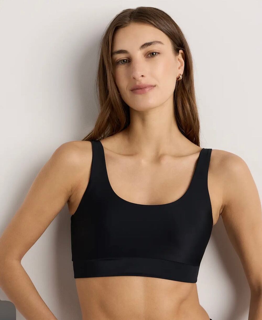 New Quince Italian Tank Bikini Top Size Small